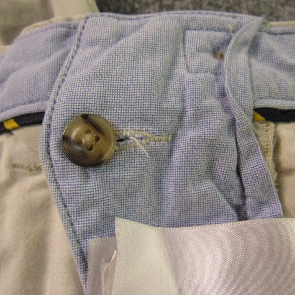 Polo Ralph Lauren Chino Shorts Mens 38x9 Beige Stretch Classic Fit Preppy Summer